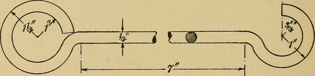 An illustration from Metal-work; a handbook for teachers and students, 1914, leaf 277