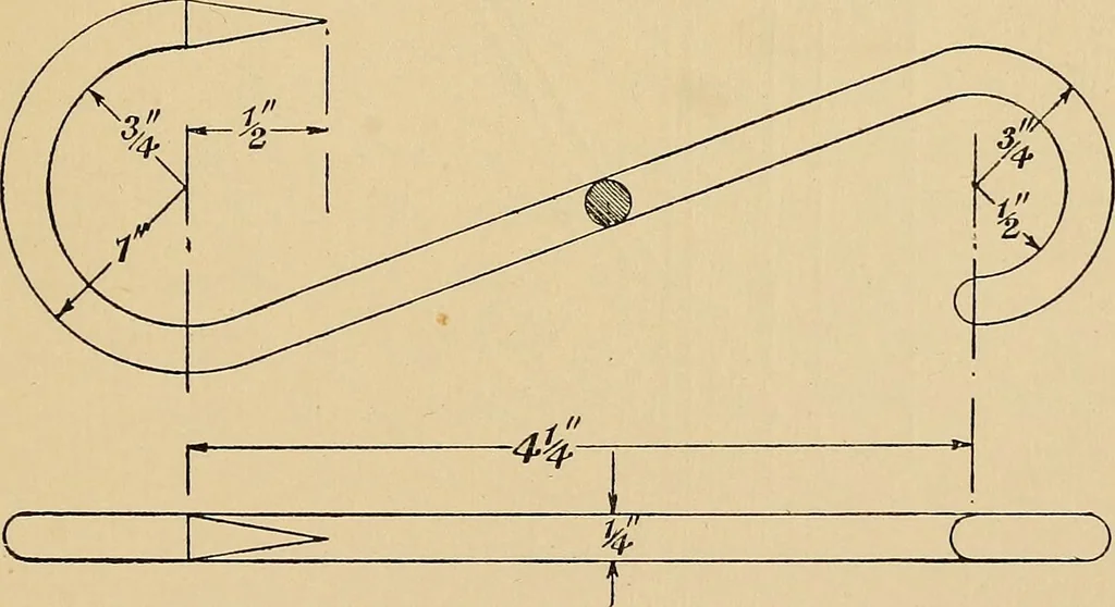 An illustration from Metal-work; a handbook for teachers and students, 1914, leaf 278