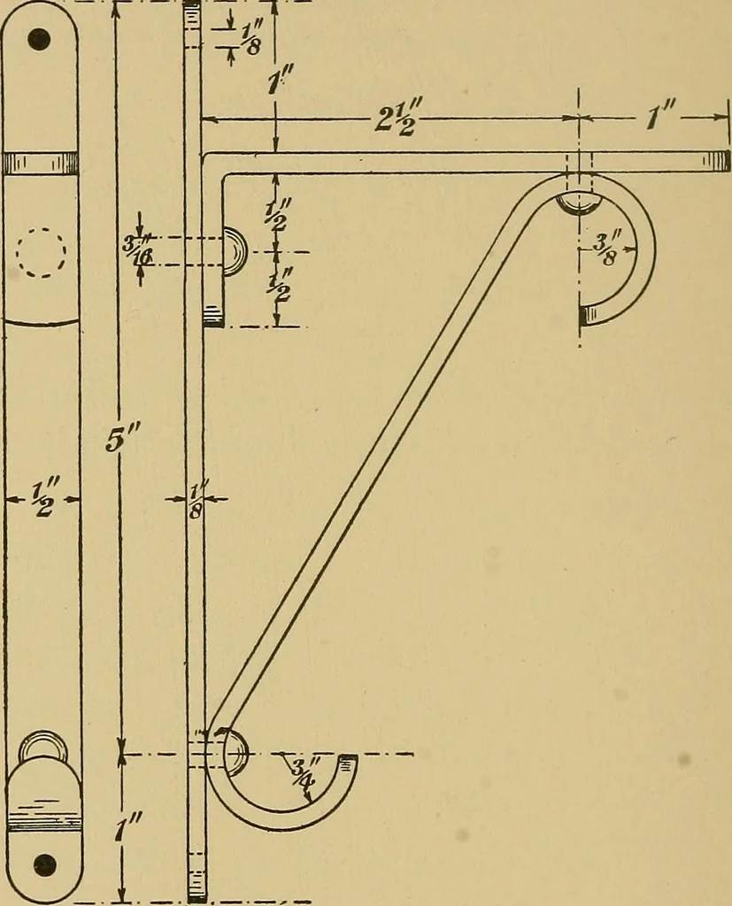 An illustration from Metal-work; a handbook for teachers and students, 1914, leaf 279