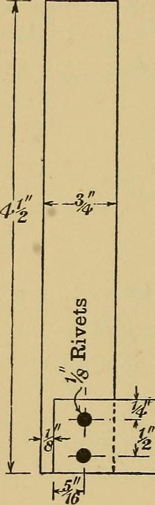 An illustration from Metal-work; a handbook for teachers and students, 1914, leaf 281