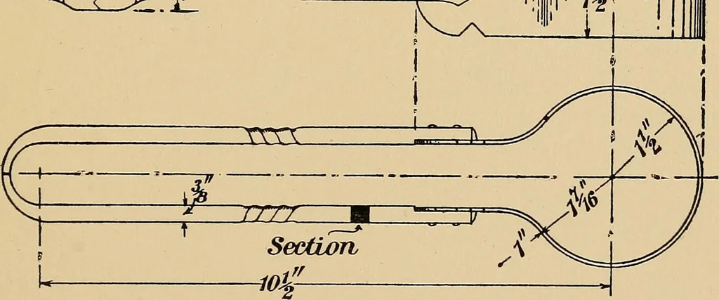 An illustration from Metal-work; a handbook for teachers and students, 1914, leaf 286