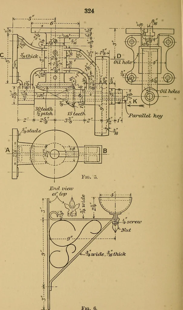 An illustration from Metal-work; a handbook for teachers and students, 1914, leaf 341