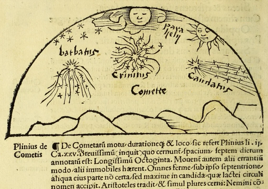 An illustration from Meteorologia Aristotelis., 1512, leaf 40