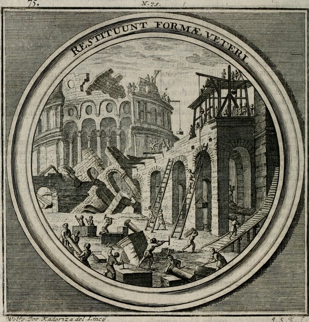 An illustration from Meteorologia philosophico-politica : in duodecim dissertationes per quæstiones meteorologicas et conclusiones politicas divisa, appositisque symbolis illustrata ..., 1709, leaf 271
