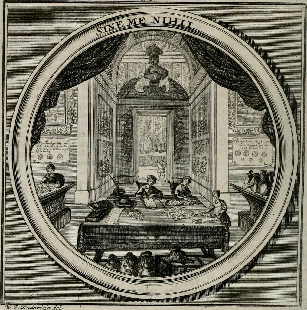 An illustration from Meteorologia philosophico-politica : in duodecim dissertationes per quæstiones meteorologicas et conclusiones politicas divisa, appositisque symbolis illustrata ..., 1709, leaf 299