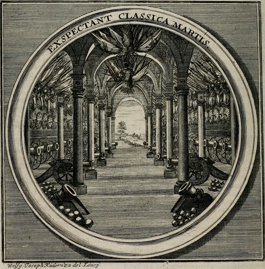 An illustration from Meteorologia philosophico-politica : in duodecim dissertationes per quæstiones meteorologicas et conclusiones politicas divisa, appositisque symbolis illustrata ..., 1709, leaf 305