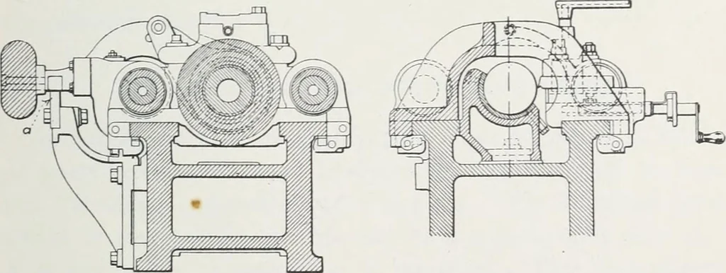 An illustration from Methods of machine shop work : for apprentices and students in technical and trade schools, 1914, leaf 106