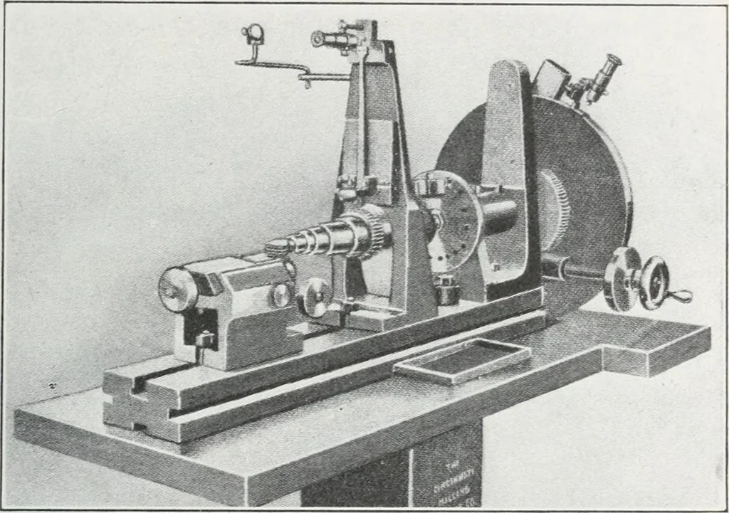 An illustration from Methods of machine shop work : for apprentices and students in technical and trade schools, 1914, leaf 114