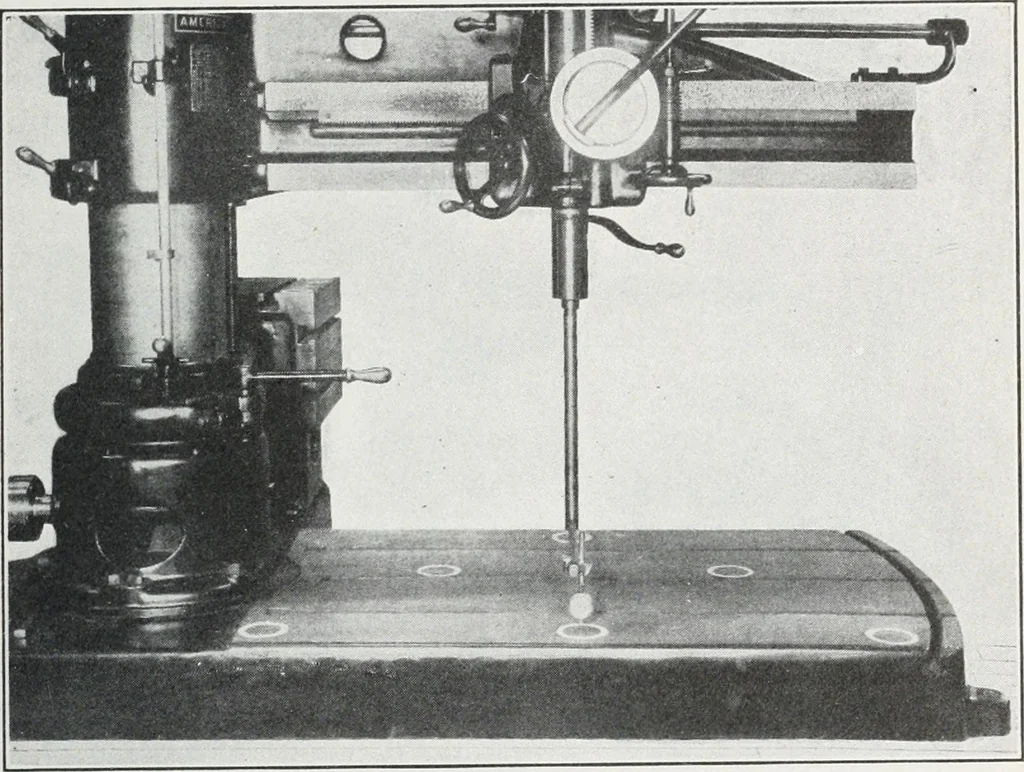 An illustration from Methods of machine shop work : for apprentices and students in technical and trade schools, 1914, leaf 118