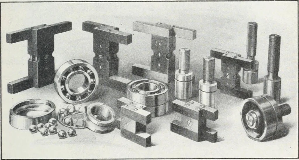 An illustration from Methods of machine shop work : for apprentices and students in technical and trade schools, 1914, leaf 128