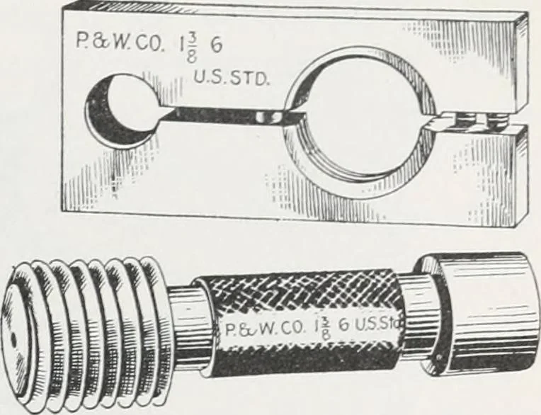 An illustration from Methods of machine shop work : for apprentices and students in technical and trade schools, 1914, leaf 138