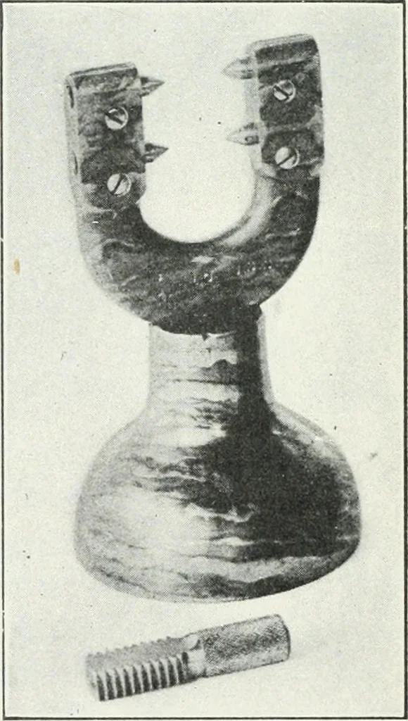 An illustration from Methods of machine shop work : for apprentices and students in technical and trade schools, 1914, leaf 139