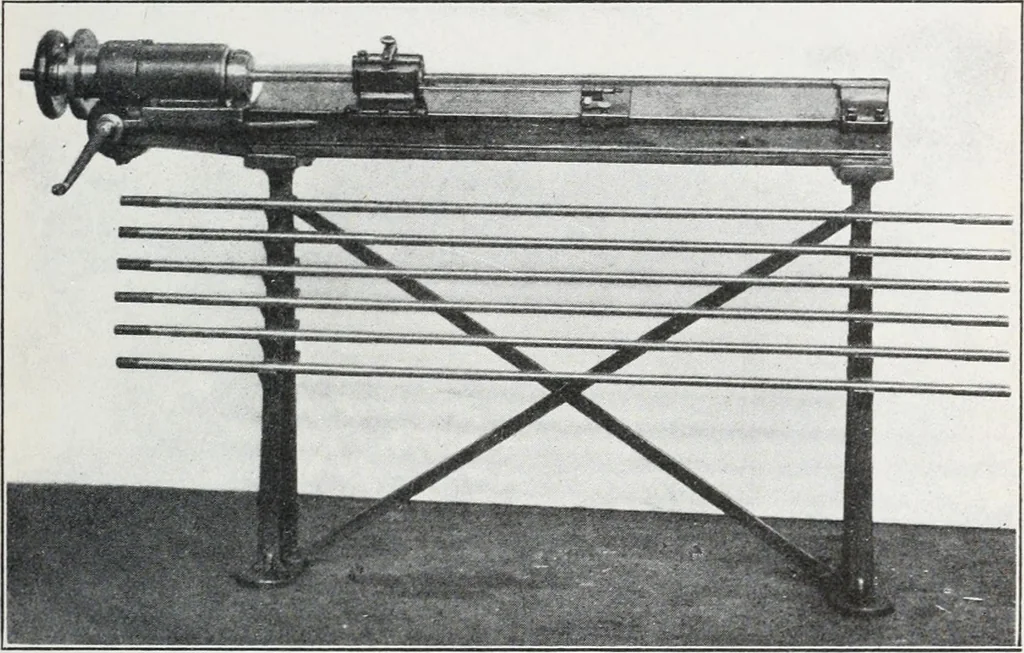 An illustration from Methods of machine shop work : for apprentices and students in technical and trade schools, 1914, leaf 142