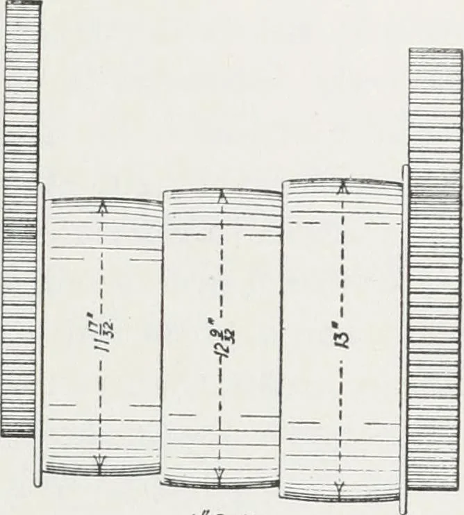 An illustration from Methods of machine shop work : for apprentices and students in technical and trade schools, 1914, leaf 156