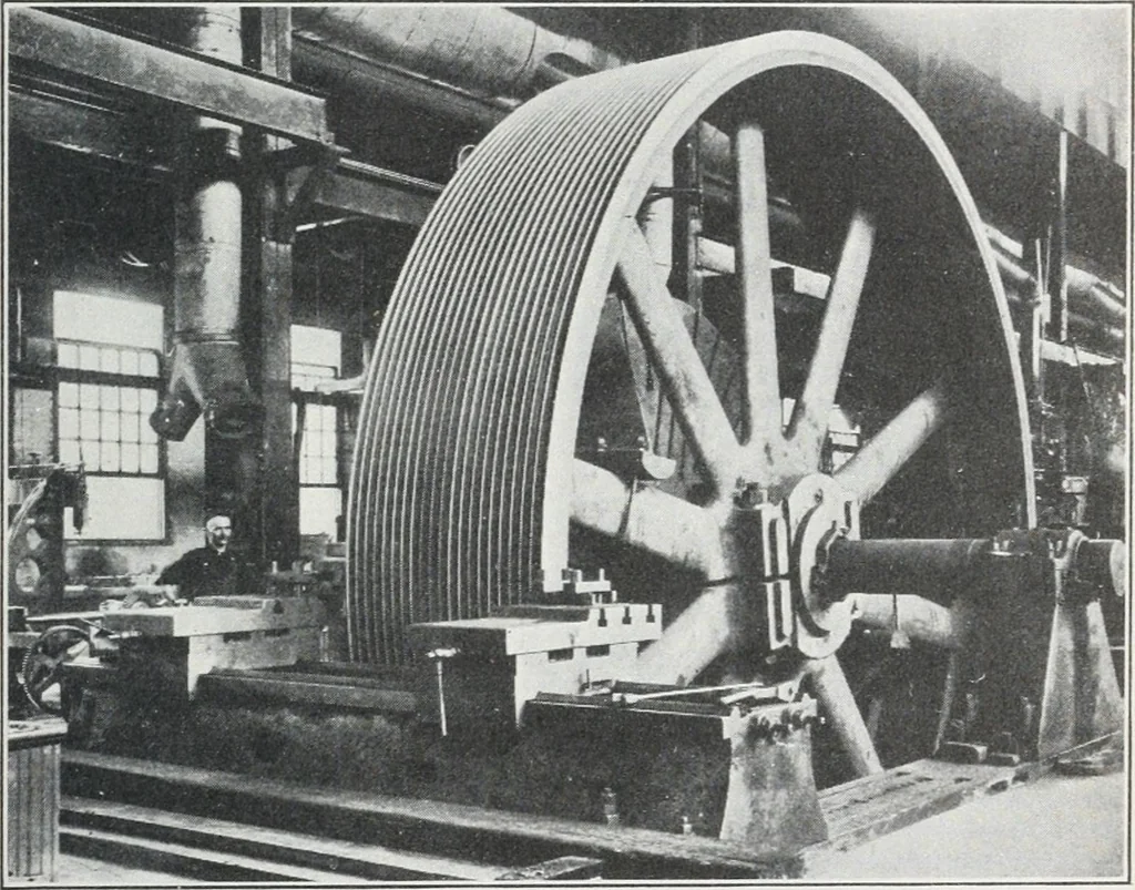 An illustration from Methods of machine shop work : for apprentices and students in technical and trade schools, 1914, leaf 164