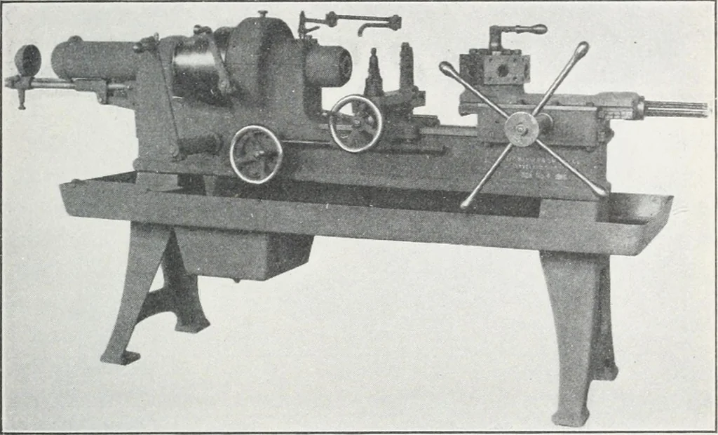 An illustration from Methods of machine shop work : for apprentices and students in technical and trade schools, 1914, leaf 168