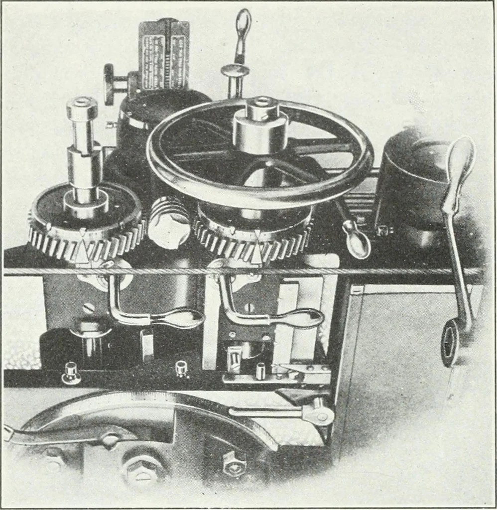 An illustration from Methods of machine shop work : for apprentices and students in technical and trade schools, 1914, leaf 169