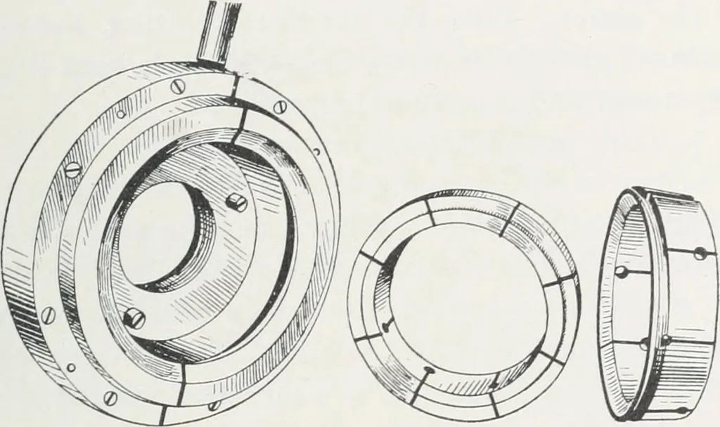 An illustration from Methods of machine shop work : for apprentices and students in technical and trade schools, 1914, leaf 176