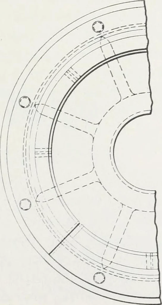 An illustration from Methods of machine shop work : for apprentices and students in technical and trade schools, 1914, leaf 176