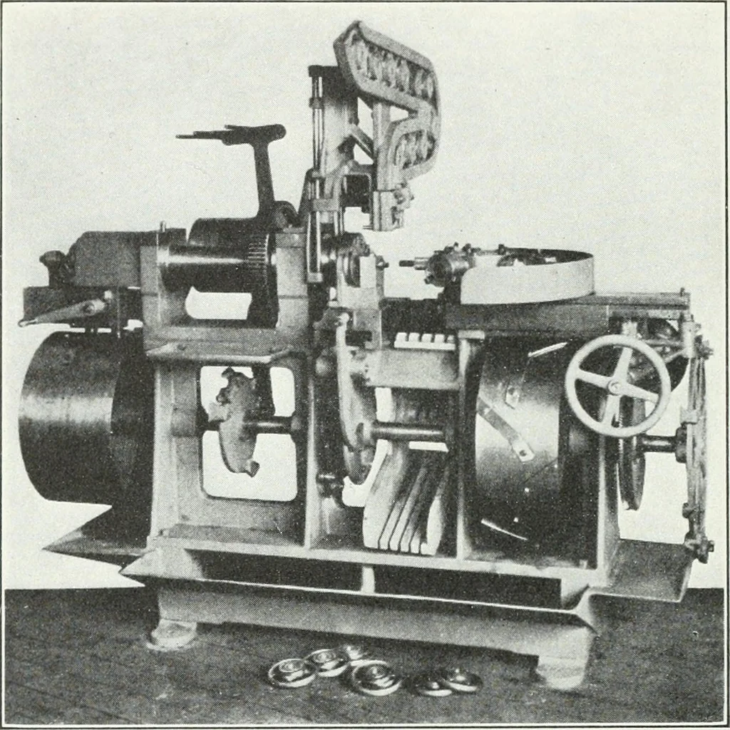 An illustration from Methods of machine shop work : for apprentices and students in technical and trade schools, 1914, leaf 185