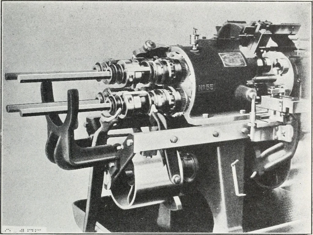 An illustration from Methods of machine shop work : for apprentices and students in technical and trade schools, 1914, leaf 190