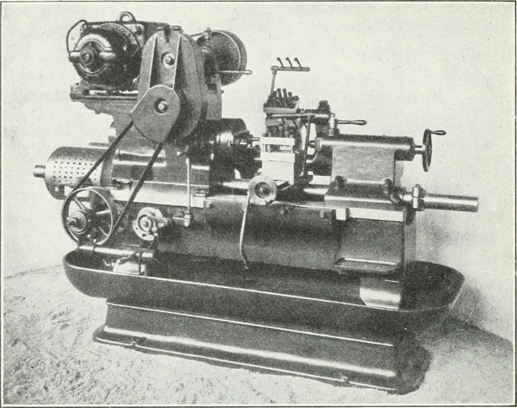 An illustration from Methods of machine shop work : for apprentices and students in technical and trade schools, 1914, leaf 193