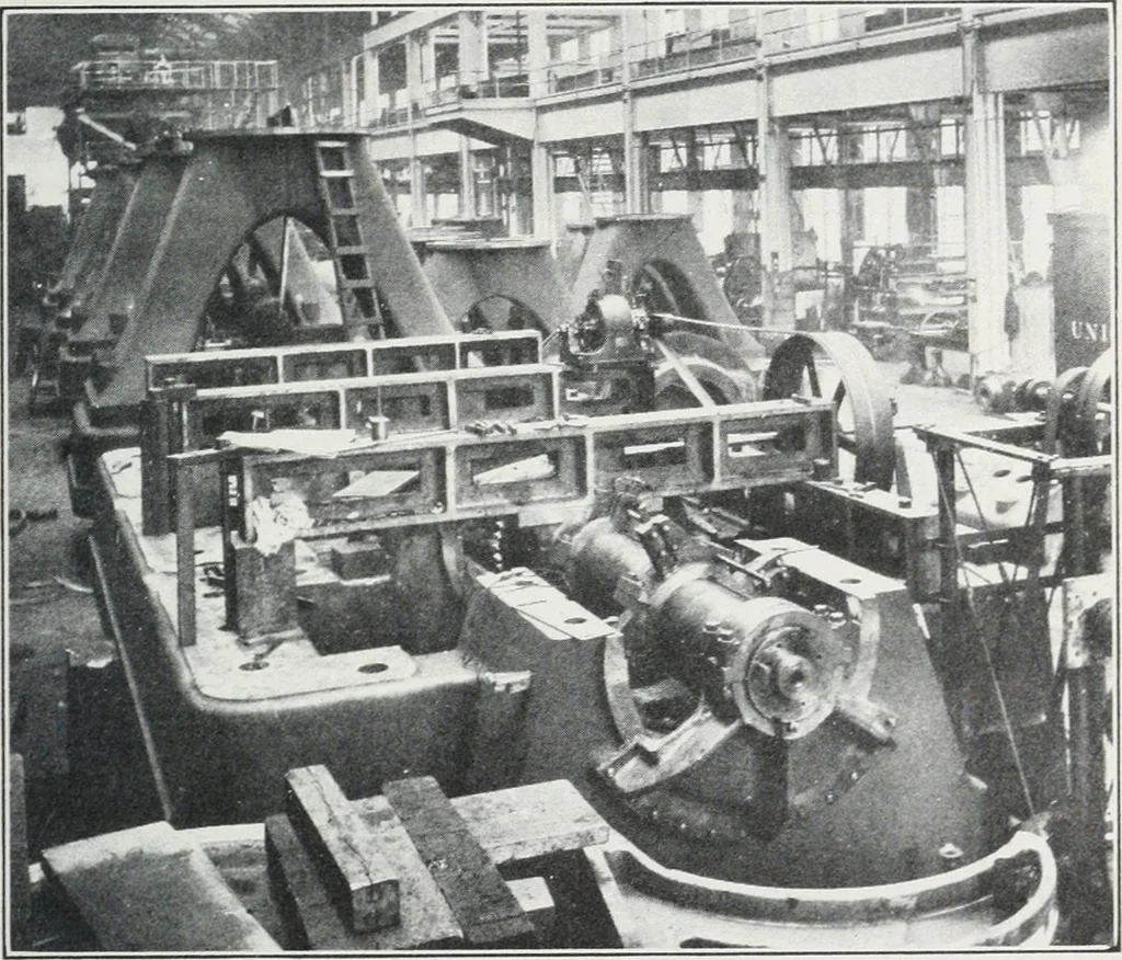 An illustration from Methods of machine shop work : for apprentices and students in technical and trade schools, 1914, leaf 196