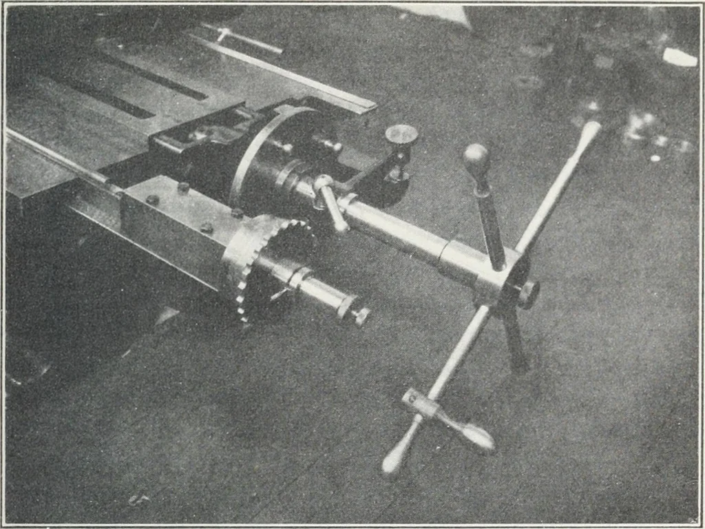 An illustration from Methods of machine shop work : for apprentices and students in technical and trade schools, 1914, leaf 224