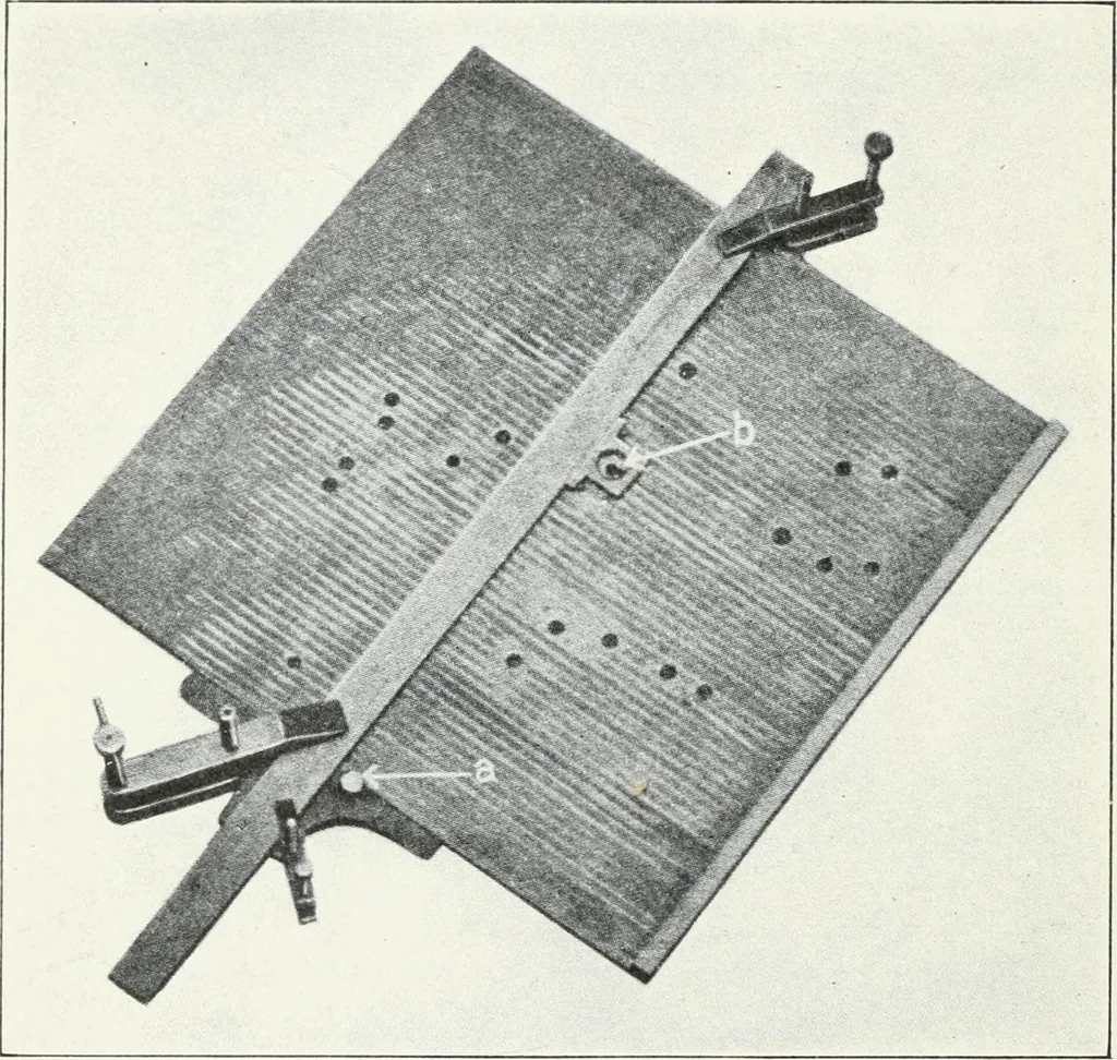 An illustration from Methods of machine shop work : for apprentices and students in technical and trade schools, 1914, leaf 233