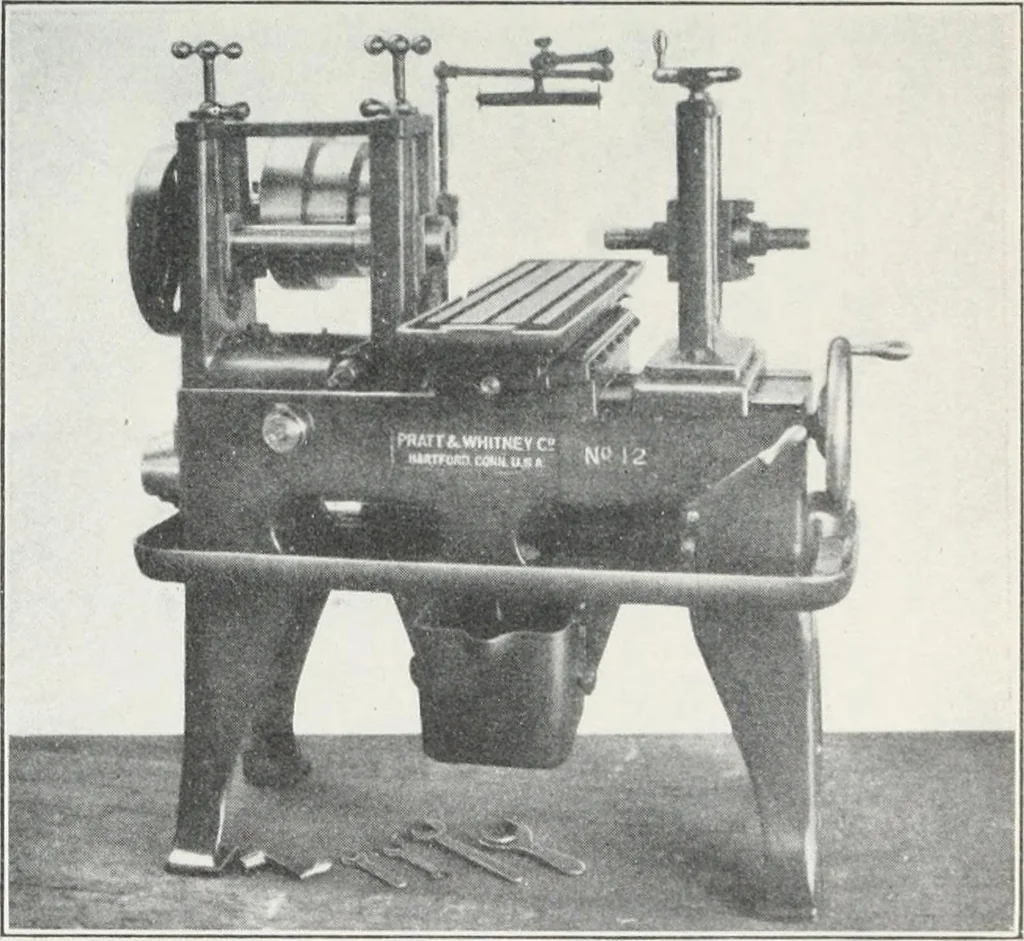 An illustration from Methods of machine shop work : for apprentices and students in technical and trade schools, 1914, leaf 236