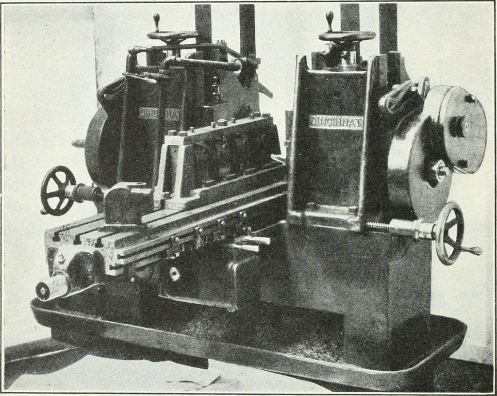 An illustration from Methods of machine shop work : for apprentices and students in technical and trade schools, 1914, leaf 237
