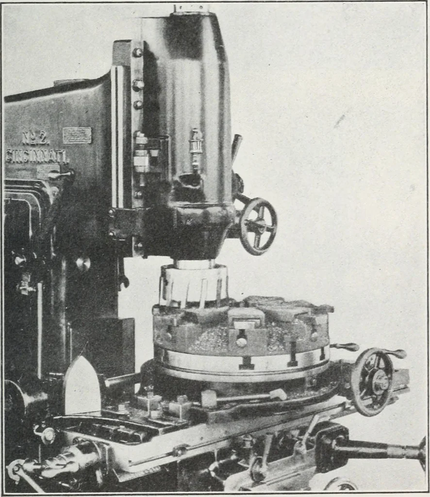 An illustration from Methods of machine shop work : for apprentices and students in technical and trade schools, 1914, leaf 246