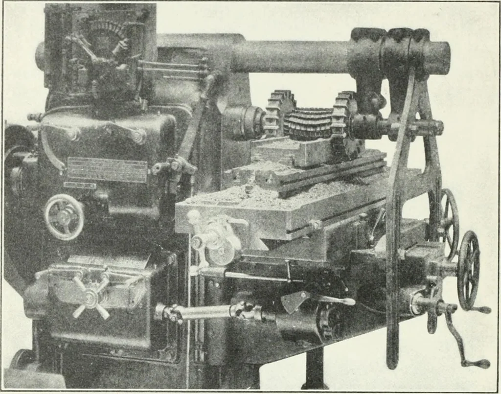 An illustration from Methods of machine shop work : for apprentices and students in technical and trade schools, 1914, leaf 247