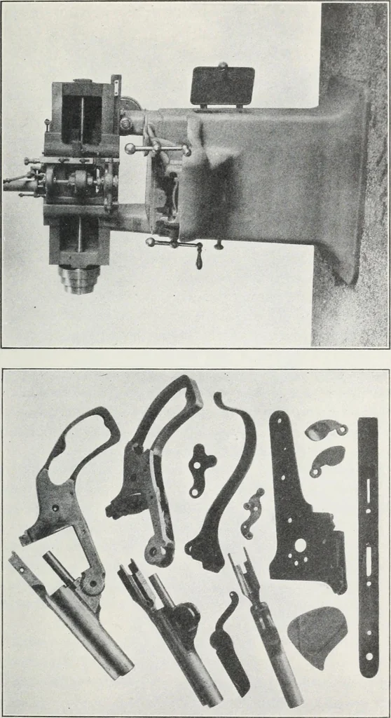 An illustration from Methods of machine shop work : for apprentices and students in technical and trade schools, 1914, leaf 254
