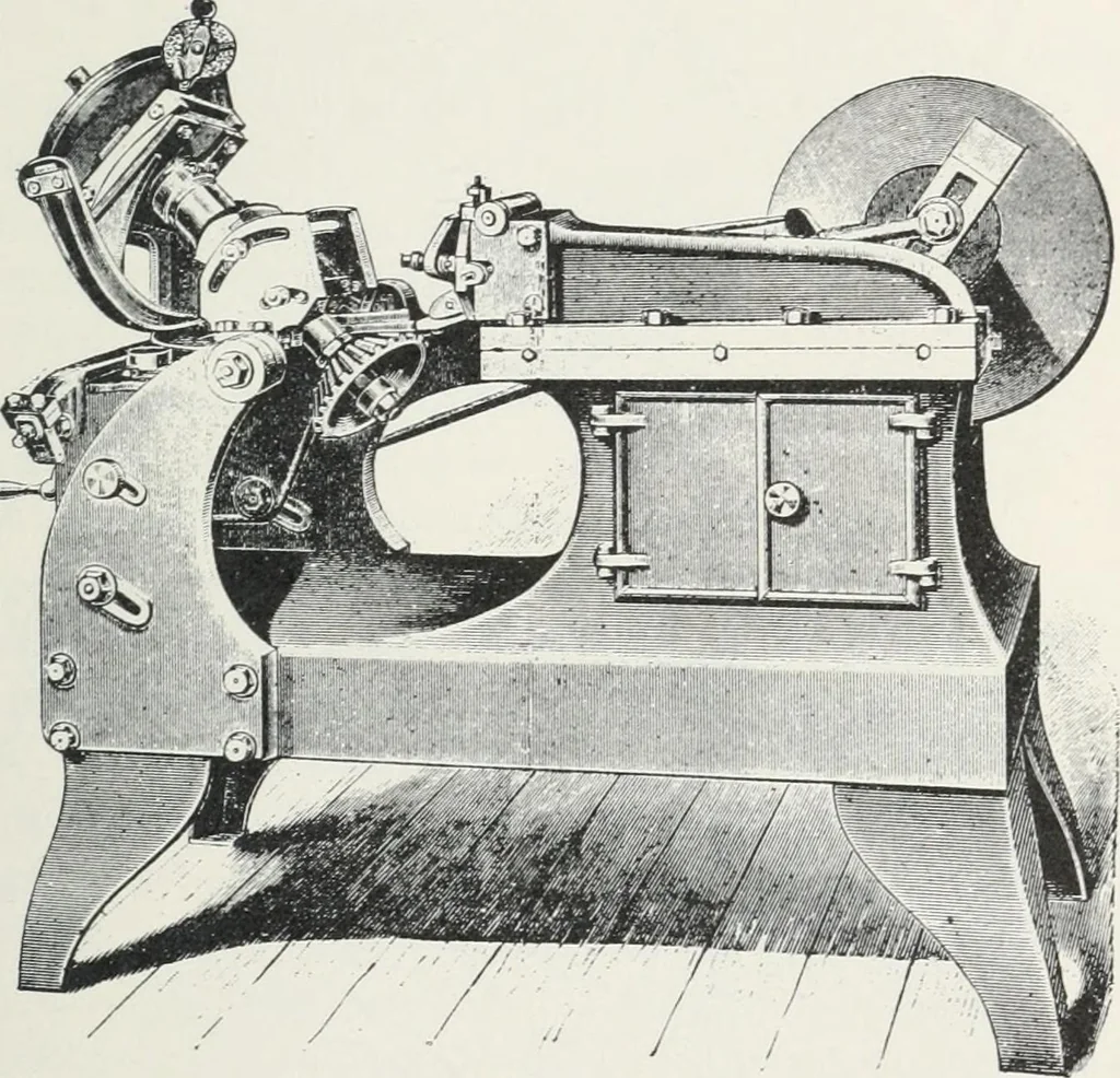 An illustration from Methods of machine shop work : for apprentices and students in technical and trade schools, 1914, leaf 268