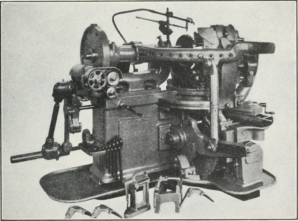 An illustration from Methods of machine shop work : for apprentices and students in technical and trade schools, 1914, leaf 270