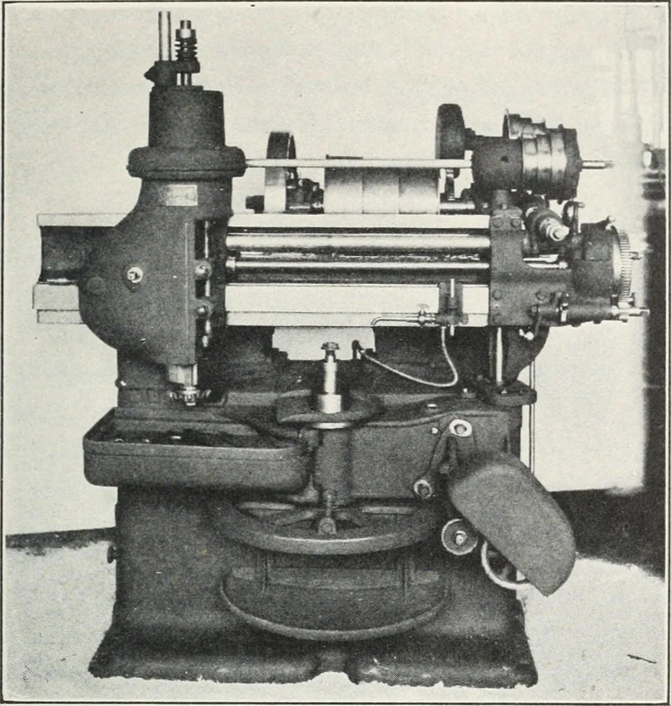 An illustration from Methods of machine shop work : for apprentices and students in technical and trade schools, 1914, leaf 272
