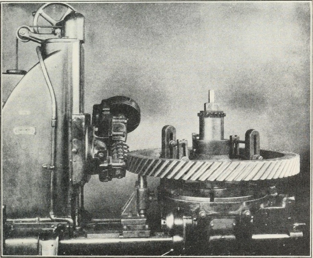 An illustration from Methods of machine shop work : for apprentices and students in technical and trade schools, 1914, leaf 276