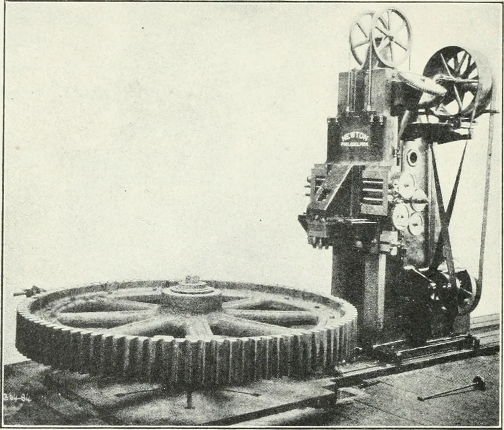 An illustration from Methods of machine shop work : for apprentices and students in technical and trade schools, 1914, leaf 277