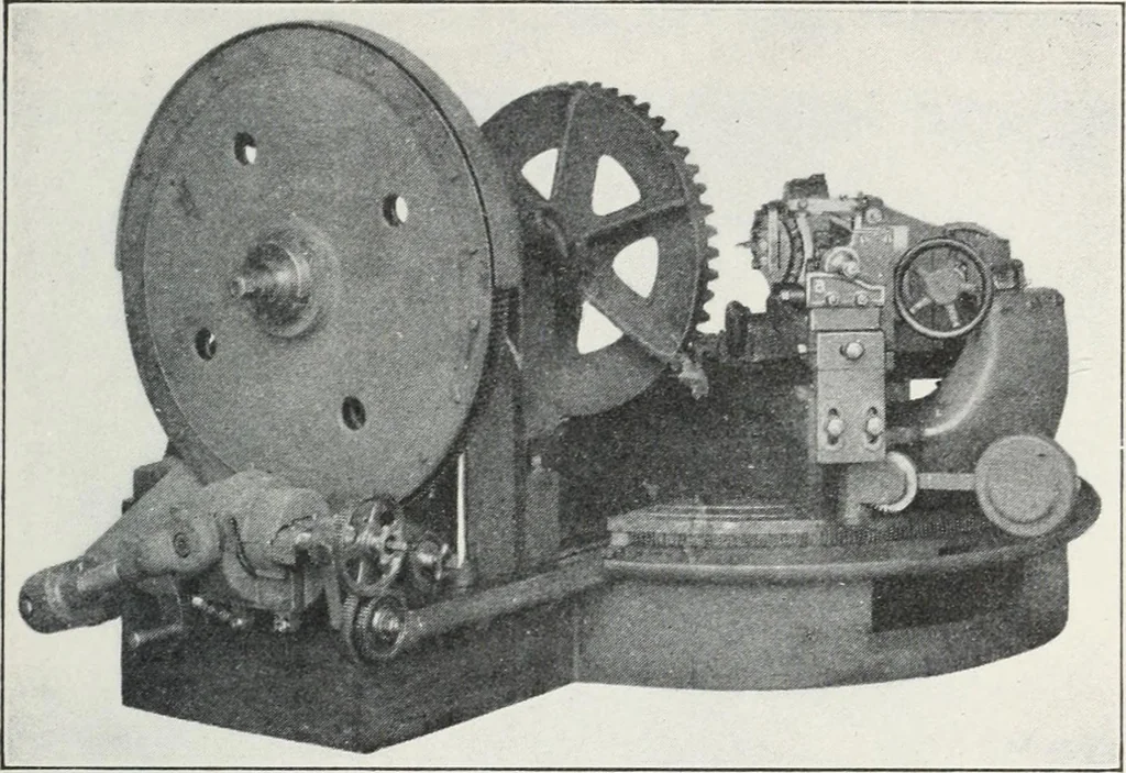 An illustration from Methods of machine shop work : for apprentices and students in technical and trade schools, 1914, leaf 278