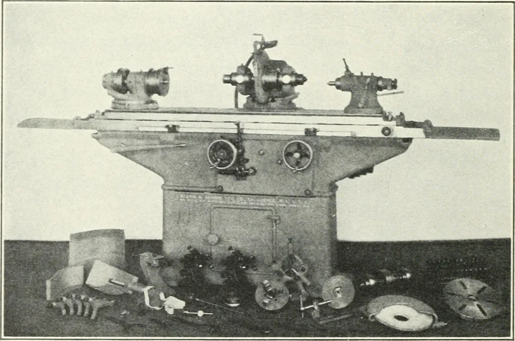 An illustration from Methods of machine shop work : for apprentices and students in technical and trade schools, 1914, leaf 283