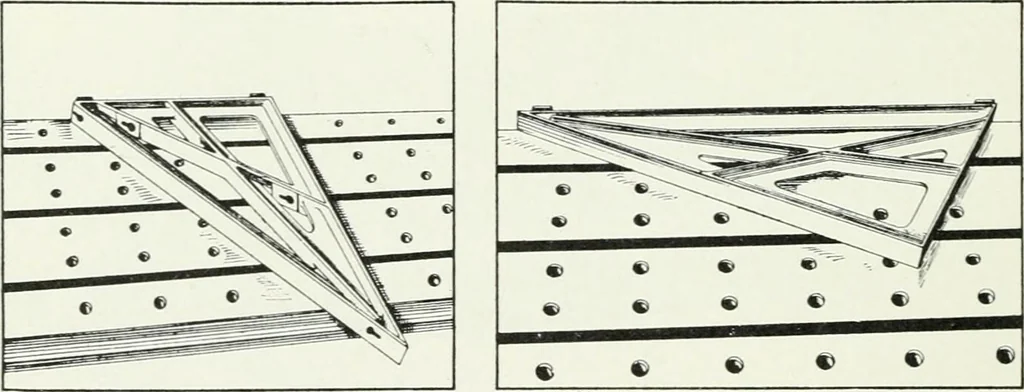 An illustration from Methods of machine shop work : for apprentices and students in technical and trade schools, 1914, leaf 47