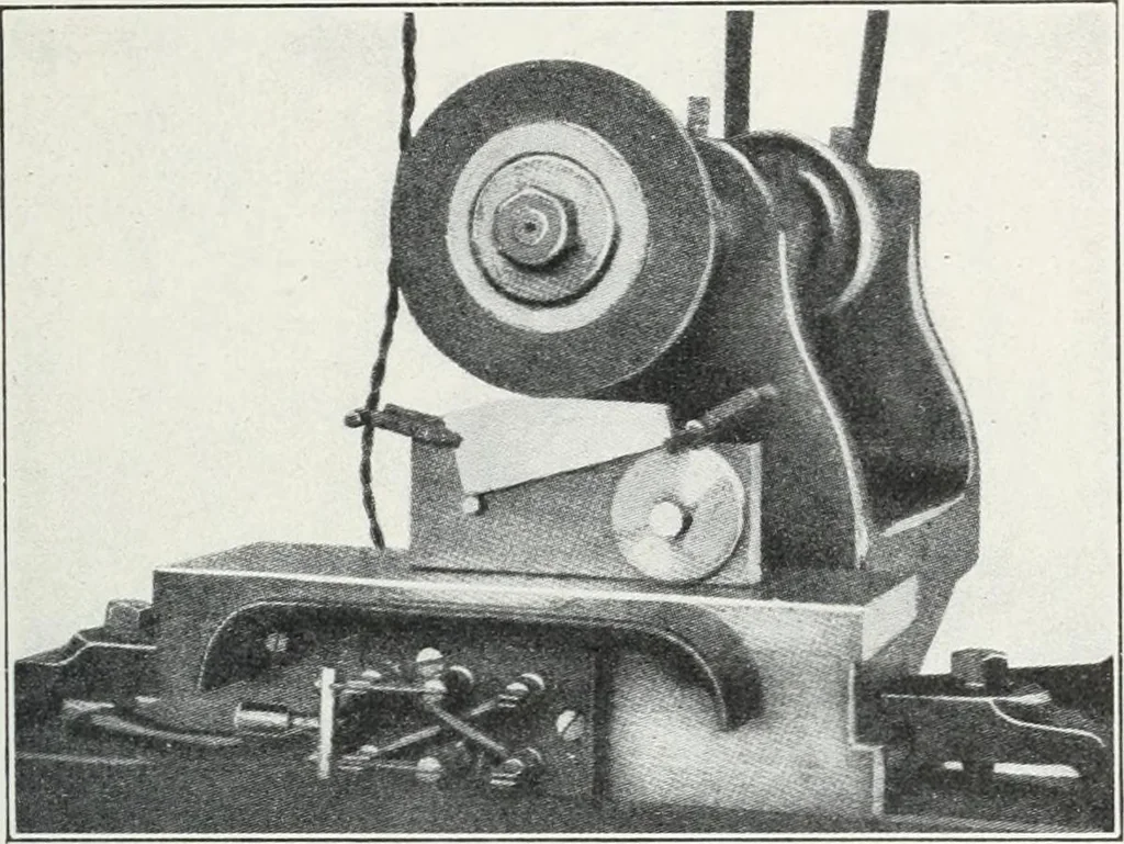 An illustration from Methods of machine shop work : for apprentices and students in technical and trade schools, 1914, leaf 56