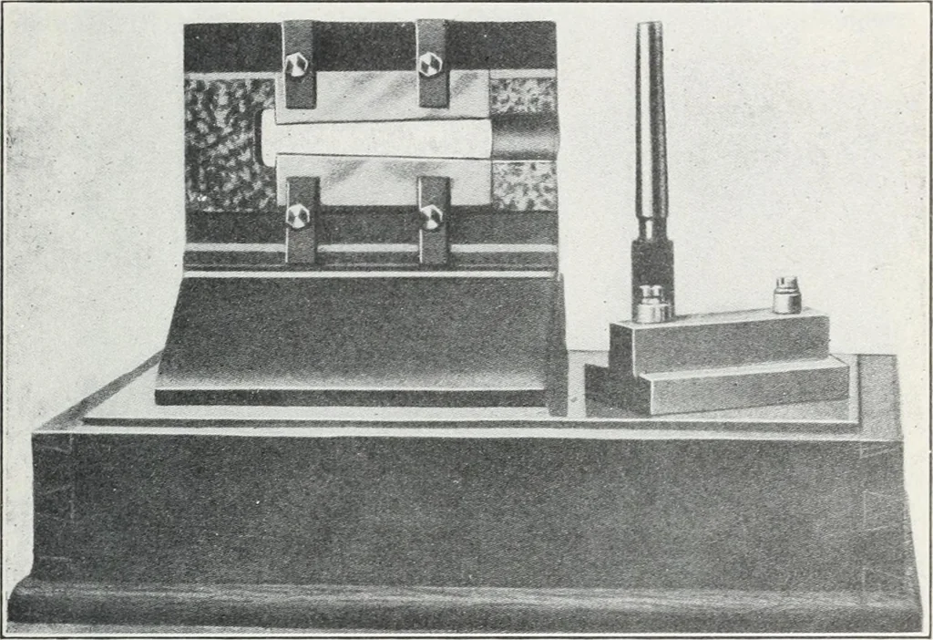 An illustration from Methods of machine shop work : for apprentices and students in technical and trade schools, 1914, leaf 58