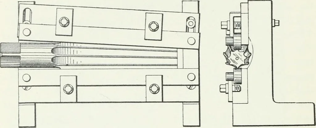 An illustration from Methods of machine shop work : for apprentices and students in technical and trade schools, 1914, leaf 61