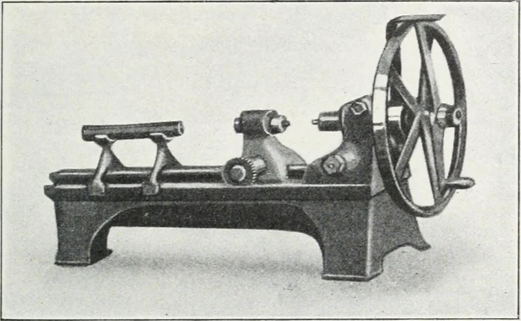 An illustration from Methods of machine shop work : for apprentices and students in technical and trade schools, 1914, leaf 96