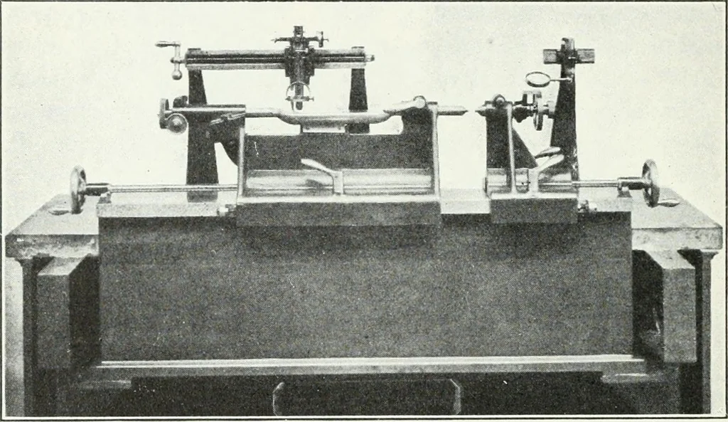 An illustration from Methods of machine shop work : for apprentices and students in technical and trade schools, 1914, leaf 97