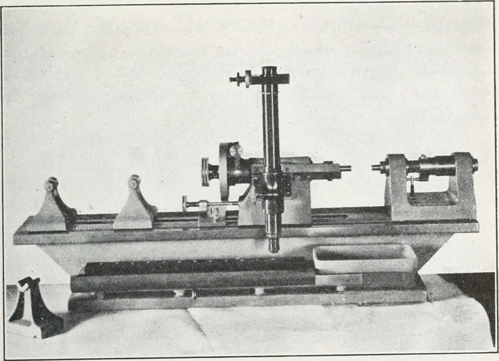 An illustration from Methods of machine shop work : for apprentices and students in technical and trade schools, 1914, leaf 98