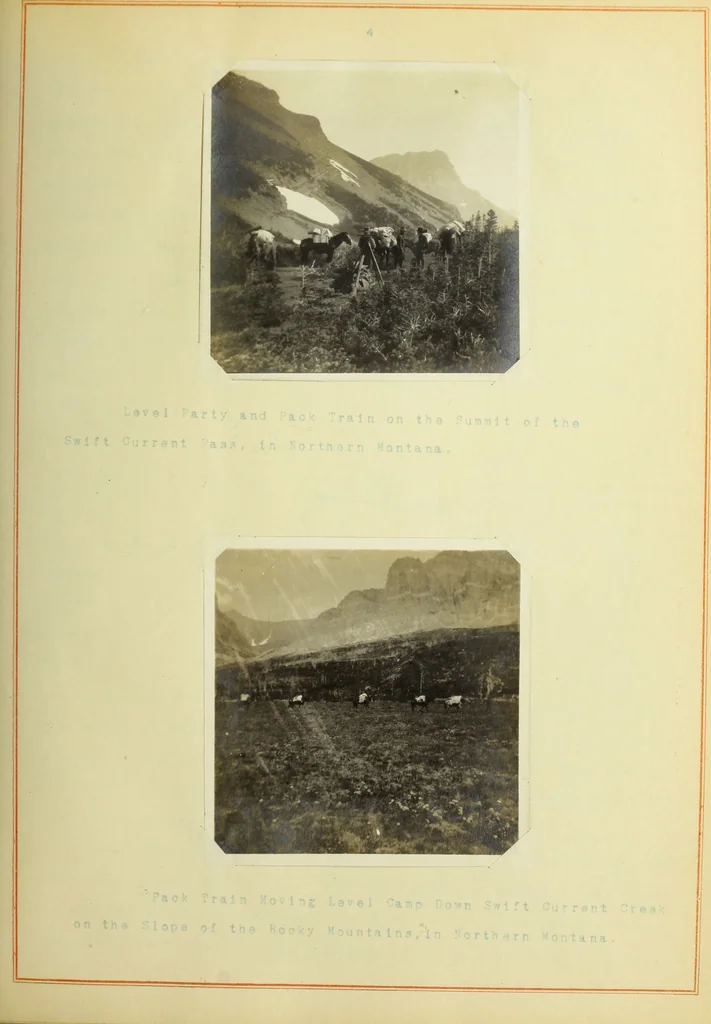 An illustration from The methods used in primary level and triangulation work in unsettled and broken country, 1909, leaf 16