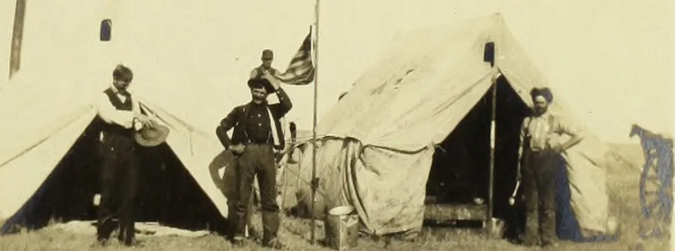 An illustration from The methods used in primary level and triangulation work in unsettled and broken country, 1909, leaf 22